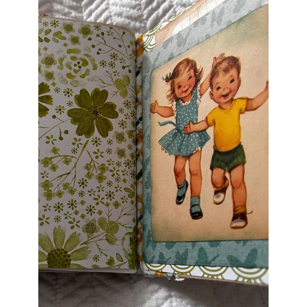 God is Good Little Golden Book Repurposed into Junk Journal